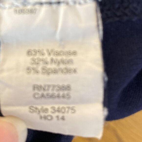 J.Crew The Gigi Pant Women 2 Navy Stretch Skinny Ponte Classic Minimalist Preppy - Picture 6 of 10